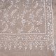 LILA BEIGE, Real embroidered pashmina shawl 100% cashmere