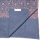 IDA BLUE, Real embroidered pashmina shawl 100% cashmere