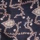 DALIA NIGHT, real embroidered pashmina shawl 100% cashmere
