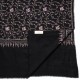 JANET BLACK, Real embroidered pashmina shawl 100% cashmere