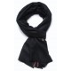 SARA BLACK, real pashmina 100% cashmere with handmade embroideries