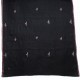 SARA BLACK, real pashmina 100% cashmere with handmade embroideries