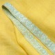 MILA YELLOW, real pashmina 100% cashmere with handmade embroideries