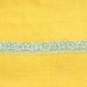 MILA YELLOW, real pashmina 100% cashmere with handmade embroideries