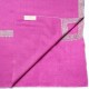 MILA PINK, real pashmina 100% cashmere with handmade embroideries