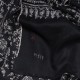 JANE BLACK, real embroidered pashmina shawl 100% cashmere