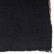 MEG BLACK, real embroidered pashmina shawl 100% cashmere