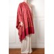 SOFIA PINK, real embroidered pashmina shawl 100% cashmere