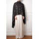 JANET BLACK, Real embroidered pashmina shawl 100% cashmere