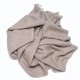 KORZOK BEIGE, handwoven thick cashmere pashmina scarf