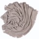 SCIARPA BEIGE, sciarpa Pashmina spessa 100% cashmere filata a mano