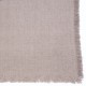 PLAID BEIGE, dikke Pashmina geruite sjaal 100% handgesponnen cashmere