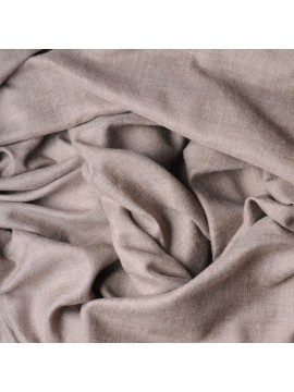 Véritable Pashmina 100% cachemire Beige naturel non teint format châle (1m x 2m)