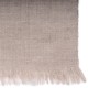 Véritable Pashmina 100% cachemire Beige naturel non teint format châle (1m x 2m)