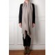 Vera Pashmina 100% cashmere Scialle Beige naturale