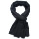 Vera pashmina 100% cashmere Stola Nero