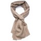 Genuine natural beige handwoven cashmere pashmina stole