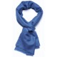 Pashmina Bleu azur - Châle 100% cachemire