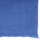 Handwoven cashmere pashmina Shawl Azure blue