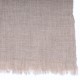 Handwoven cashmere pashmina XXL Natural brown