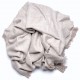 PLAID BEIGE, dikke Pashmina geruite sjaal 100% handgesponnen cashmere