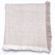 SCARF BEIGE, handspun handwoven thick cashmere pashmina scarf