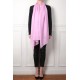 Handwoven cashmere pashmina Stole blotter pink