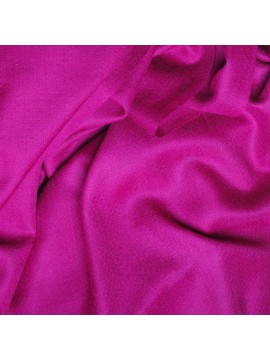 Echte Pashmina Stola Fuchsiarosa 100% Handgewebter Kaschmir