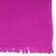 Echte Pashmina Stola Fuchsiarosa 100% Handgewebter Kaschmir