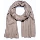 Véritable Pashmina 100% cachemire Beige naturel non teint format châle (1m x 2m)