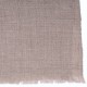 Véritable Pashmina 100% cachemire Beige naturel non teint format châle (1m x 2m)