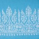 ASHA NOIR, hand-embroidered 100% cashmere pashmina stole
