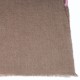 JULIA TAUPE, étole véritable pashmina 100% cachemire brodé main