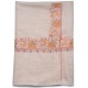 ASHLEY GOLD, Real embroidered pashmina shawl 100% cashmere