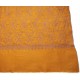 DALIA SAFRAN, châle véritable pashmina 100% cachemire brodé main