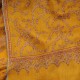 ASHLEY GOLD, Real embroidered pashmina shawl 100% cashmere