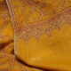 ASHLEY GOLD, echte handbestickte Pashmina-Schal 100% Kaschmir