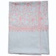 ASHLEY GOLD, echte handbestickte Pashmina-Schal 100% Kaschmir