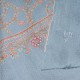 ASHLEY GOLD, Real embroidered pashmina shawl 100% cashmere