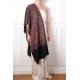 ASHLEY GOUD, met de hand geborduurde 100% cashmere pashmina sjaal