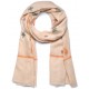 ASHLEY GOLD, echte handbestickte Pashmina-Schal 100% Kaschmir