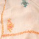 ASHLEY GOLD, Real embroidered pashmina shawl 100% cashmere