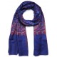 ASHLEY GOUD, met de hand geborduurde 100% cashmere pashmina sjaal