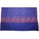 ASHLEY GOLD, Real embroidered pashmina shawl 100% cashmere