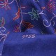 ASHLEY GOLD, echte handbestickte Pashmina-Schal 100% Kaschmir