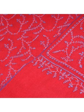 JULIA OR, hand-embroidered 100% cashmere pashmina stole