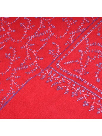 JULIA OR, hand-embroidered 100% cashmere pashmina stole