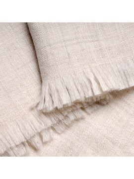 YANDER LINEN, 100% hand-spun cashmere Pashmina shawl