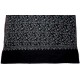 IDA BLACK, hand-embroidered 100% cashmere pashmina shawl