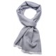 SACHA GRIGIO, Stola in vera pashmina 100% cashmere reversibile